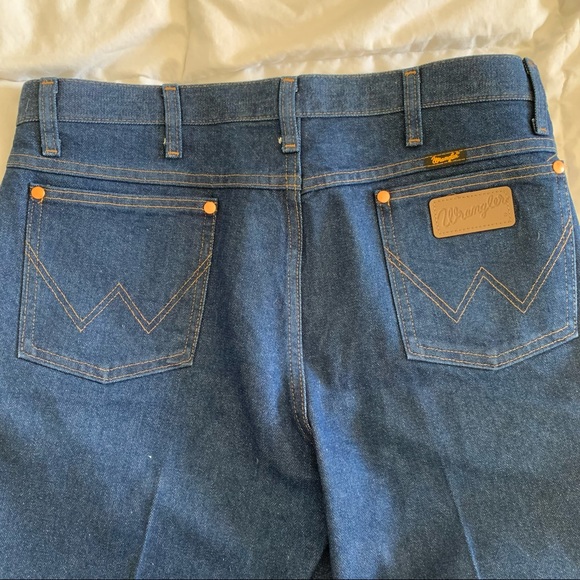 wrangler cowboy cut jeans men women 35 - Picture 6 of 9